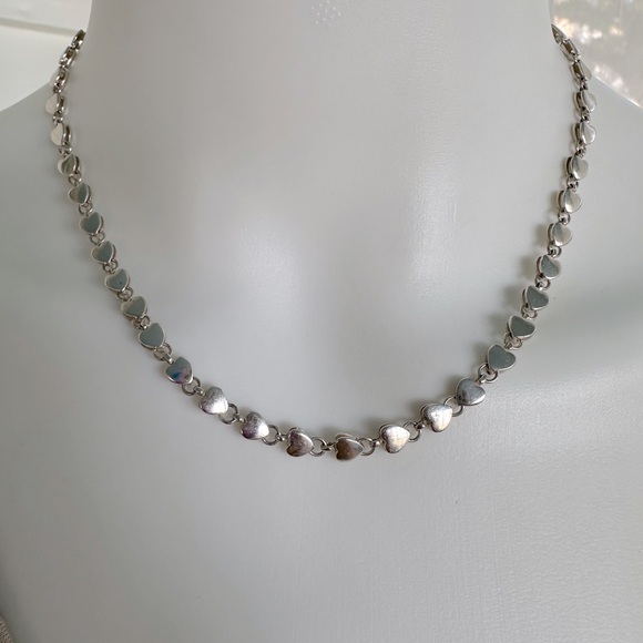 Tiffany & Co. Jewelry - ❤️Tiffany & CO silver heart necklace .925 sterling silver. 16 inch